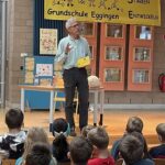 Grundschule Eggingen Lesung Herr Venzke 2
