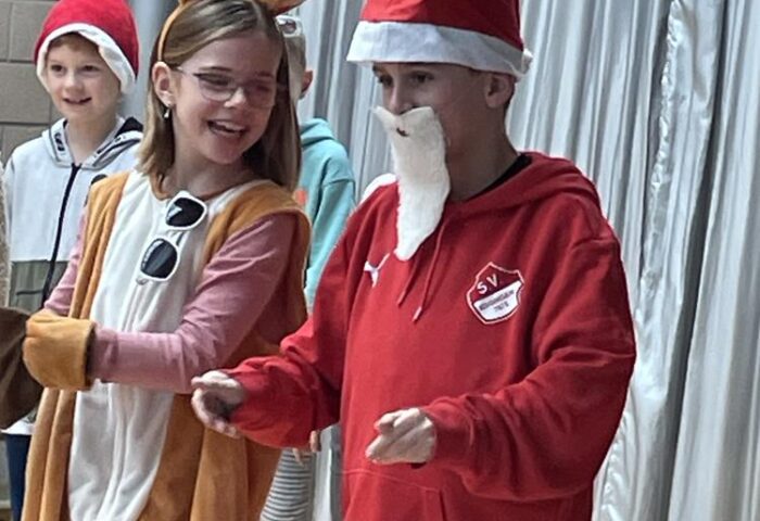 Bild Grundschule Eggingen Weihnachtsfeier 2023